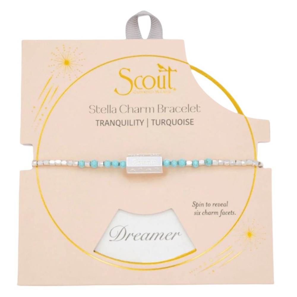 Scout Stella Charm Bracelet - Turquoise and Silver